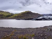 Island - Panorama nahe dem Sólheimajökull Gletscher